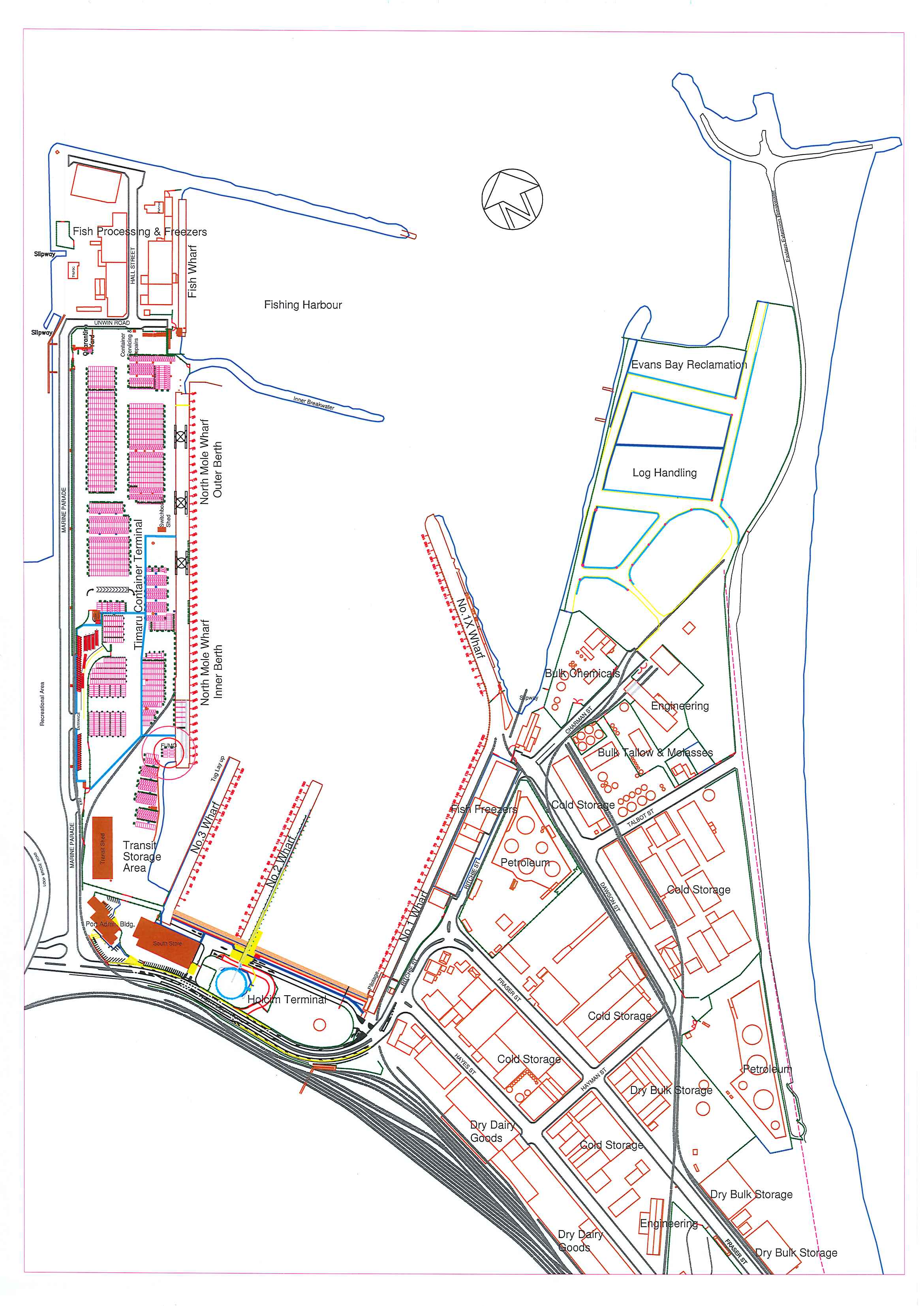 TIMARU PORT PLAN